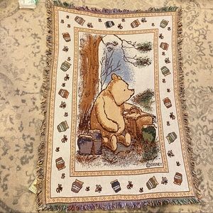 NWT Winnie the Pooh Cotton Goodwin Weavers Blanket